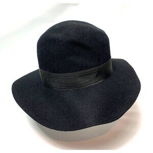 Geo. W. Bollman Co. Excello Black Wool Georgi Hat